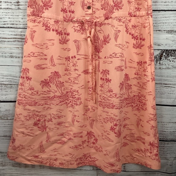 LANDS END SIZE XS 2 4 PEACH PINK DRESS VACATION BEACH ISLAND GUC - Picture 10 of 15